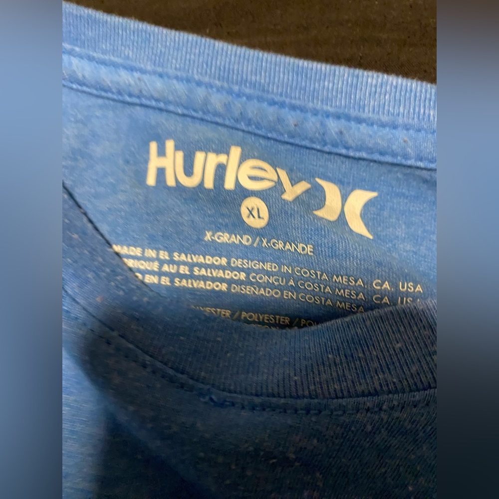 Men’s Blue Hurley Long Sleeve Shirt
